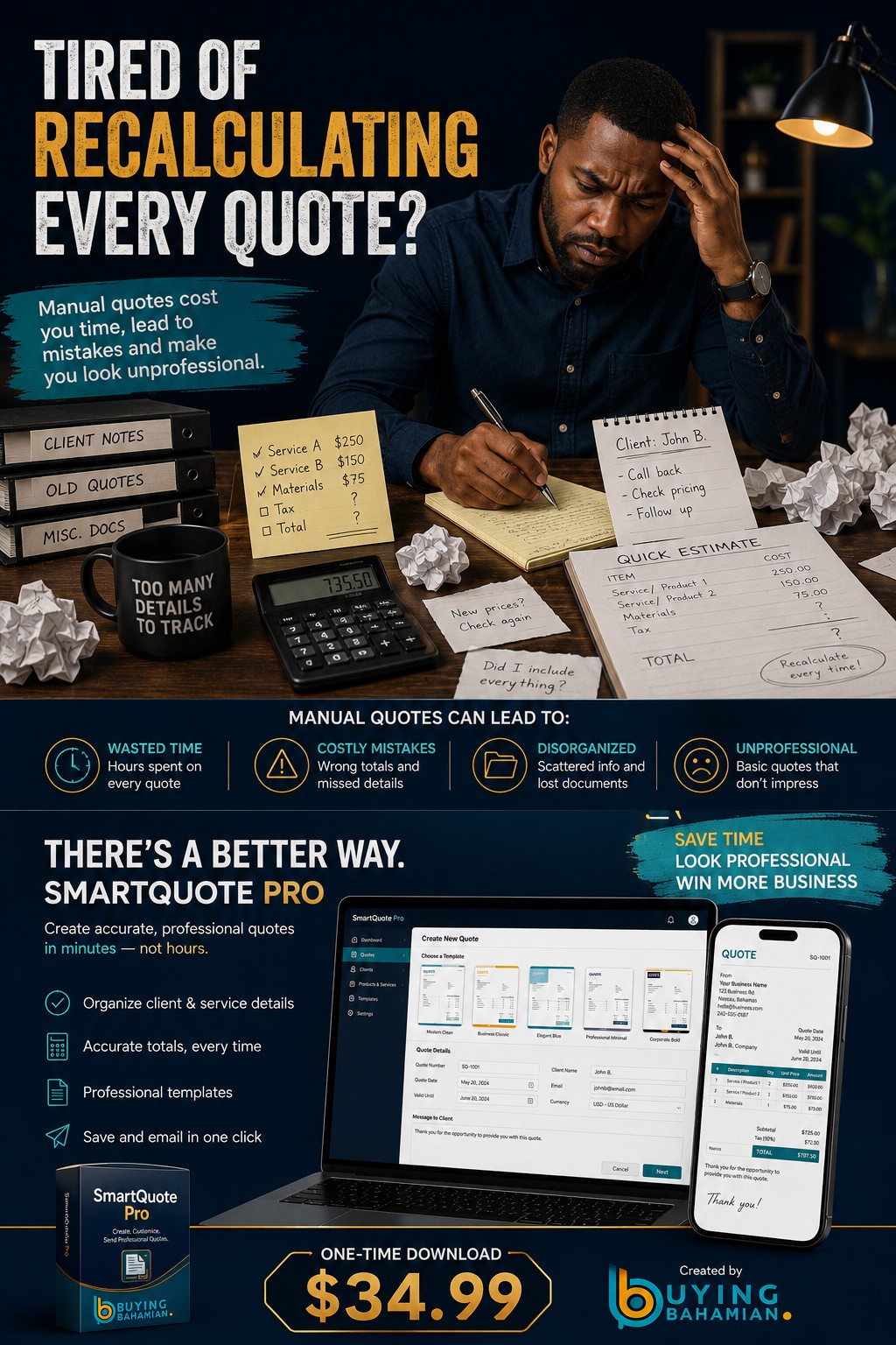 SmartQuote Pro Pinterest graphic 9